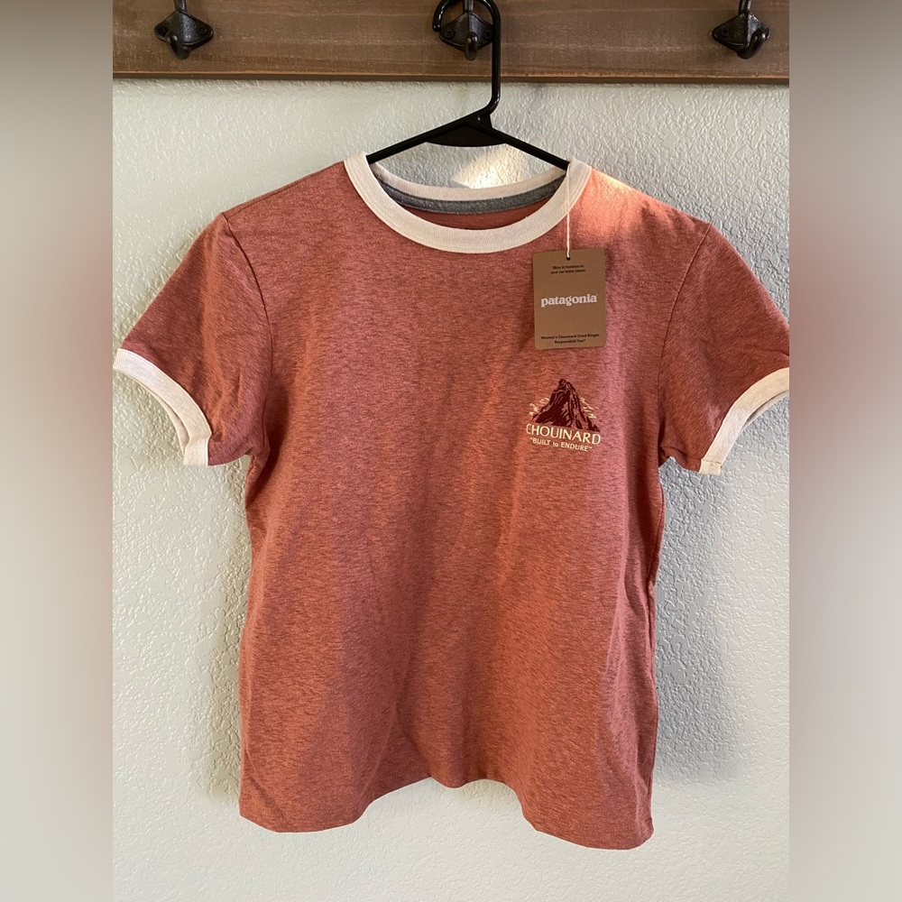 NWT Patagonia Pink Chouinard Graphic Tee